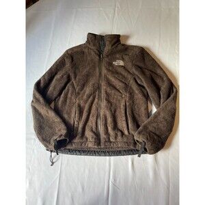 The North Face Jacket Womens Size XS Brown Fleece Full Zip Long Sleeve Outdoor